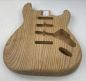 Preview: Body American Ash, 2-pcs. roasted, Strat, Unique Piece #089